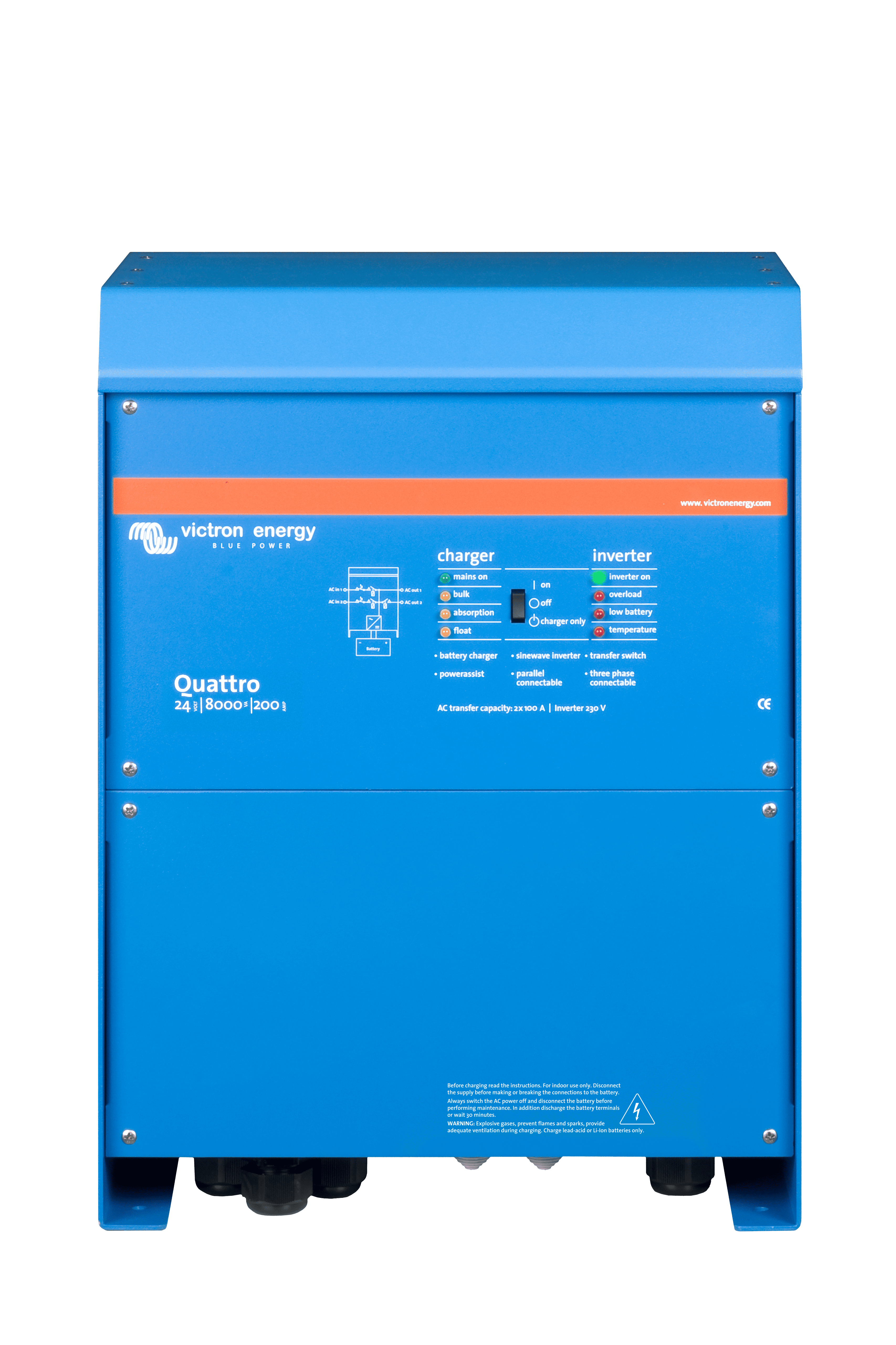 Quattro 24/8000/200A 230V VE.bus Victron Energy