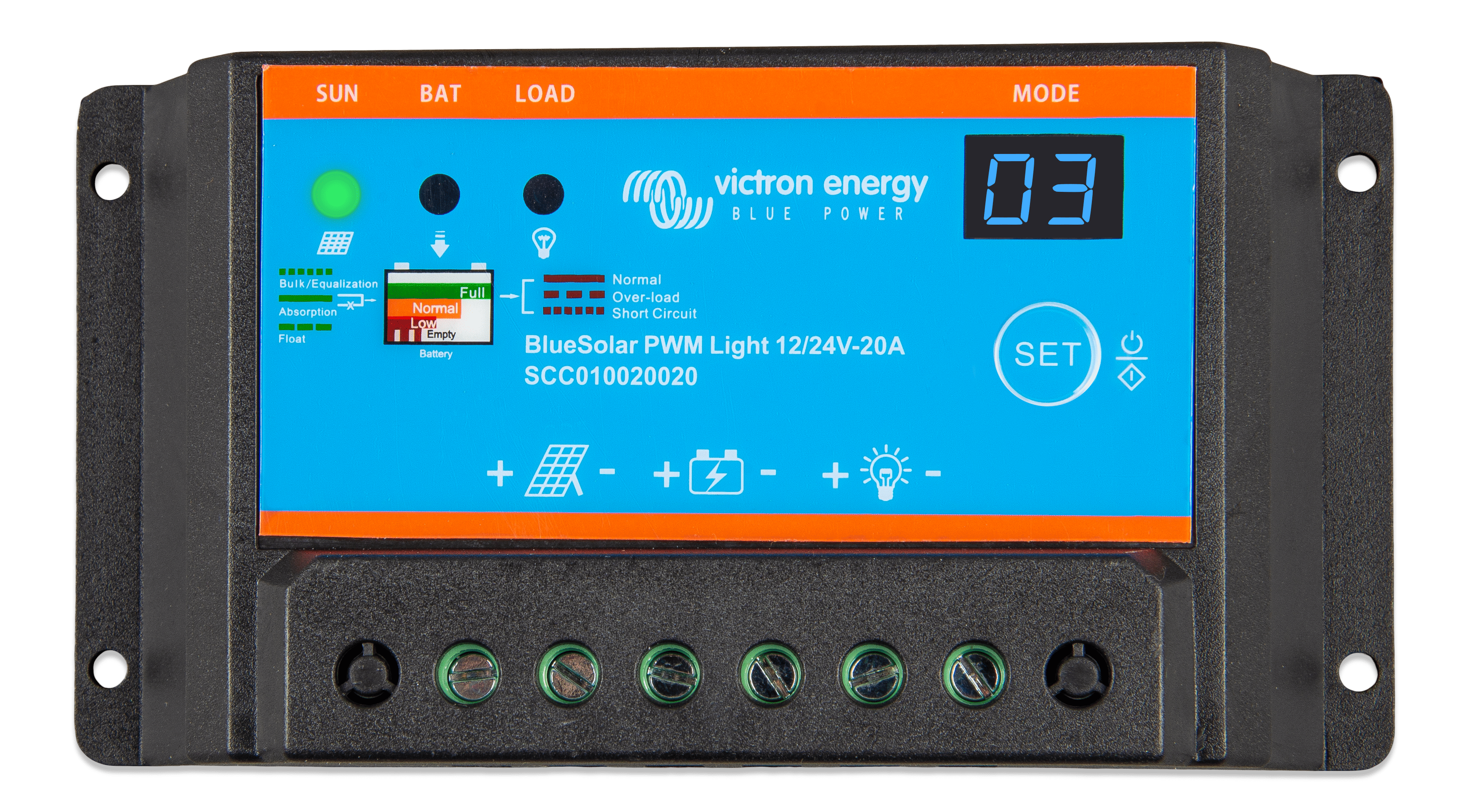 BlueSolar PWM-Light 12/24V-20A Victron Energy