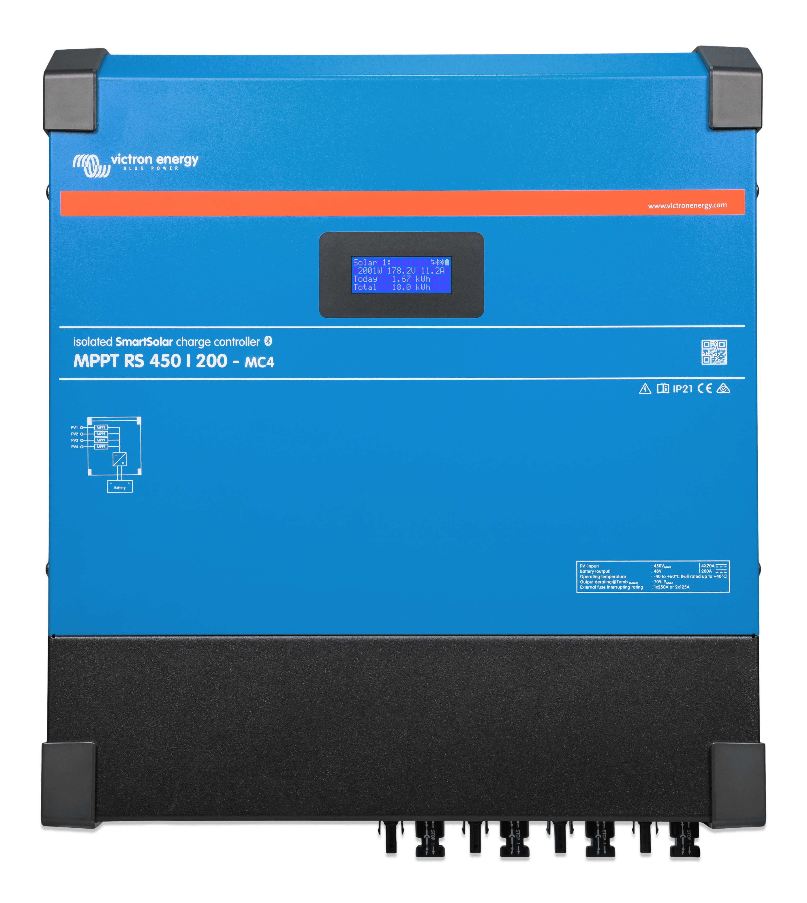 SmartSolar MPPT RS 450/200-MC4