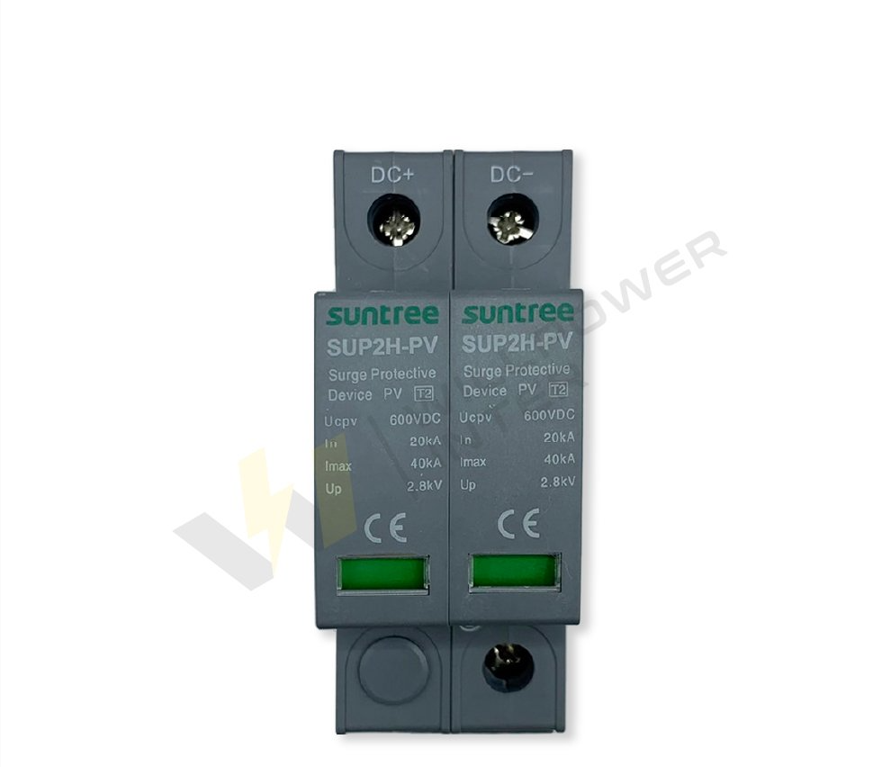 Parafoudre DC SPD SUP2H6-PV 20-40KA 2P /600V Suntree