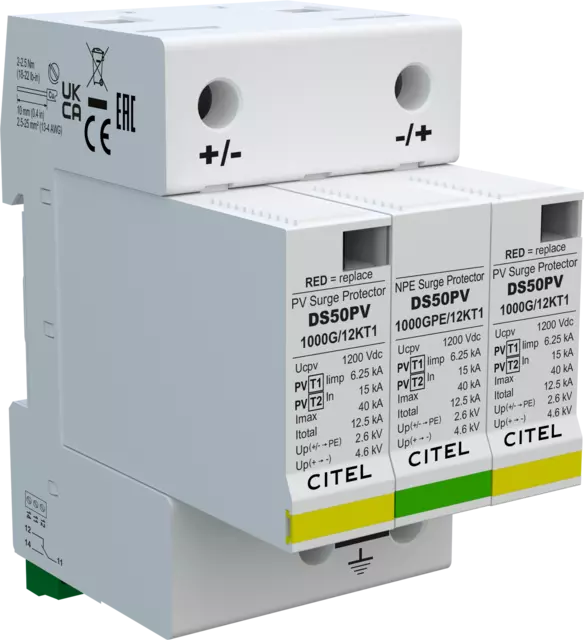 Parafoudre Citel DS50PVS-1000G/12KT1